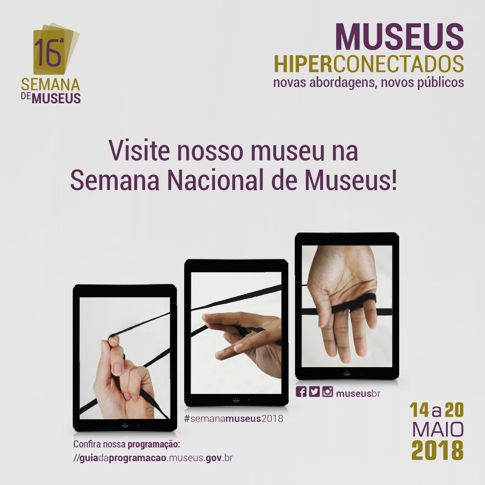 16 semana mundial de museus